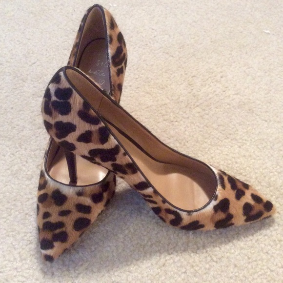 Banana Republic Shoes - NWOT BR Cheetah Print Calf-hair  Pump